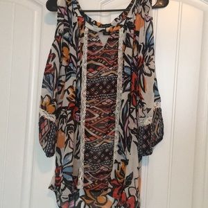 Off the shoulder blouse